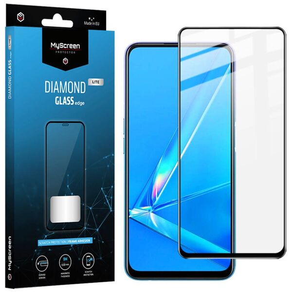 Tempered Glass 5D MOTOROLA EDGE 30 PRO/ EDGE X30 / EDGE 30 ULTRA MyScreen DIAMOND GLASS LITE edge Full Glue black 5904433206686