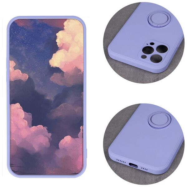 Finger Grip case for Samsung Galaxy S23 purple 5900495074690