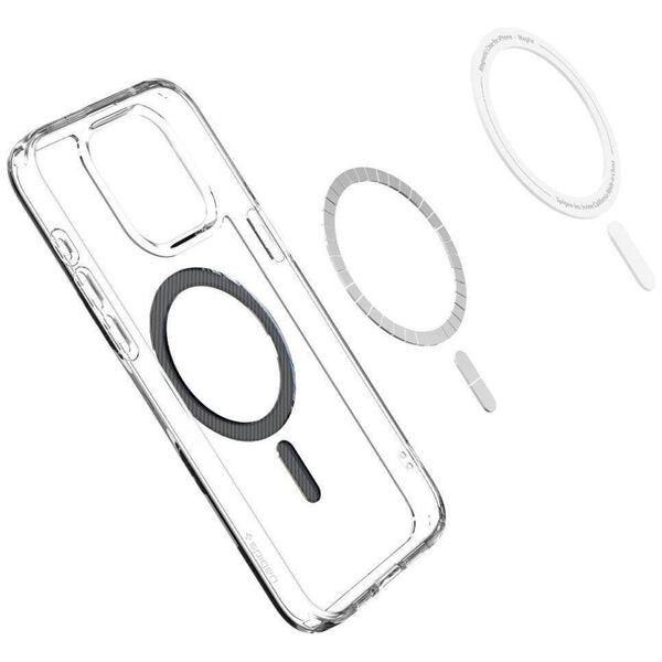 Case APPLE IPHONE 15 PRO MAX Spigen Ultra Hybrid Mag MagSafe Carbon Fiber transparent 8809896749275