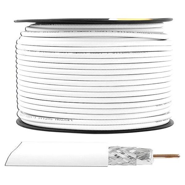 Coaxial cable 1.16Cu 4.8PFE 128x0,12AL 100m roll 5907760638946