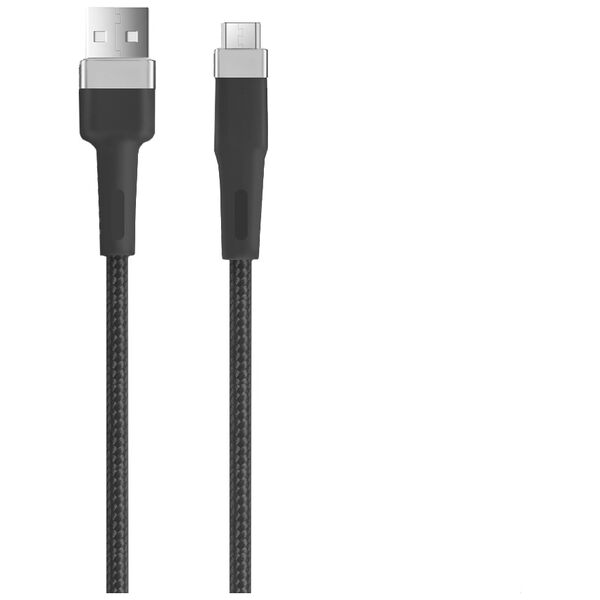 Setty USB - micro cable 1,2 m 2A KNA-M-1.221 black 5900495094216