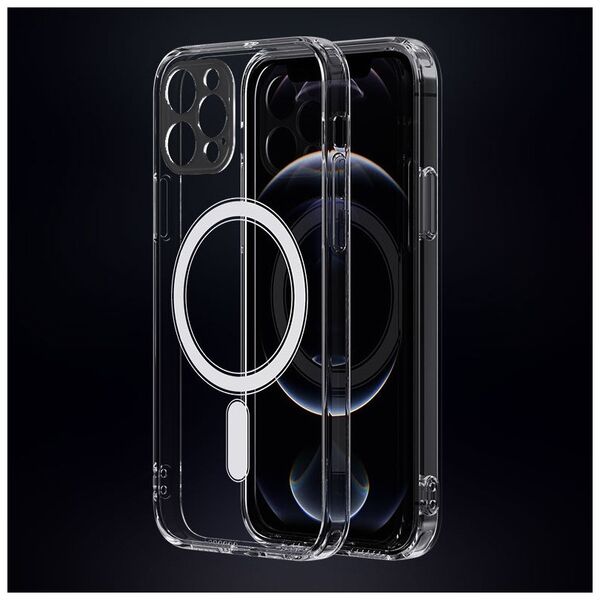Anti Shock 1,5 mm Mag case for iPhone 15 Pro Max 6,7&quot; transparent camera protection 5900495542434
