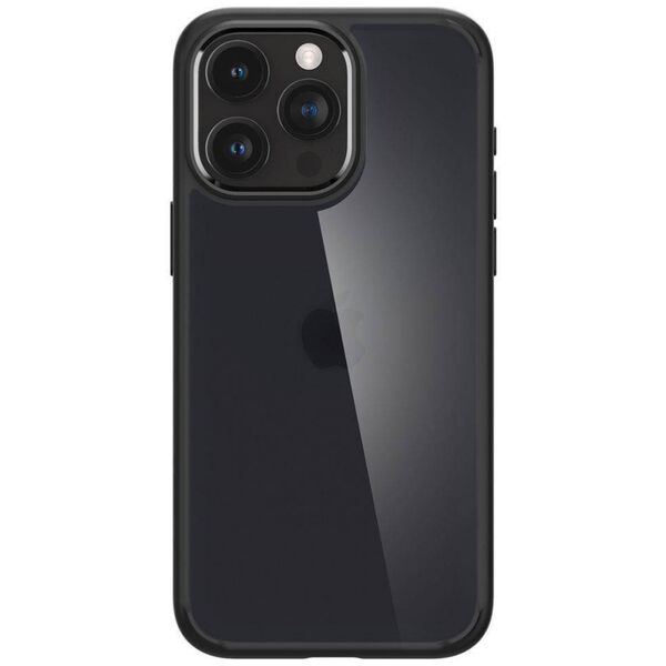 Case APPLE IPHONE 15 PRO Spigen Ultra Hybrid Crystal Frost black 8809896750400