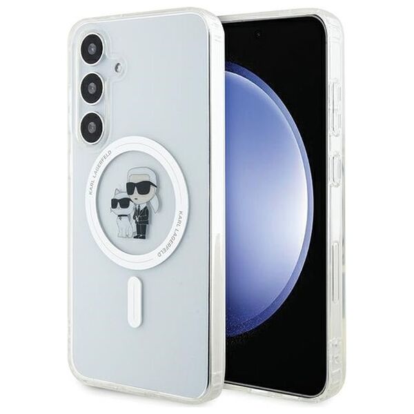 Karl Lagerfeld case for Samsung Galaxy S24 KLHMS24SHGKCNOT transparent HC MAGSAFE IML KC 3666339241810