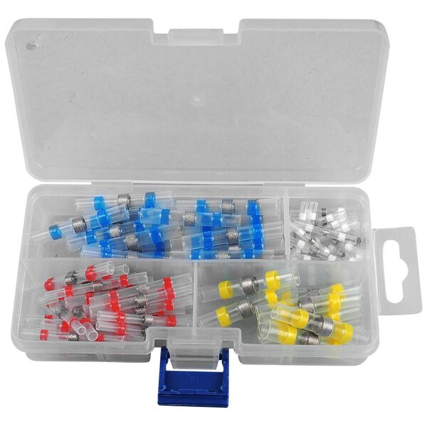 Through-hole quick connectors with tin, set of 100 pcs. in a box, 0.25mm-6mm 5902270781298