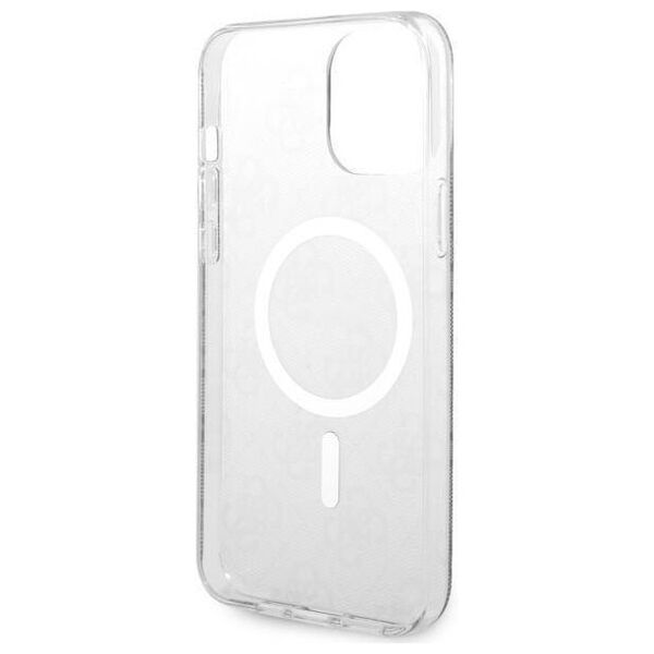 Original Case IPHONE 13 PRO MAX Guess Hardcase 4G MagSafe (GUHMP13XH4STK) black 3666339126827