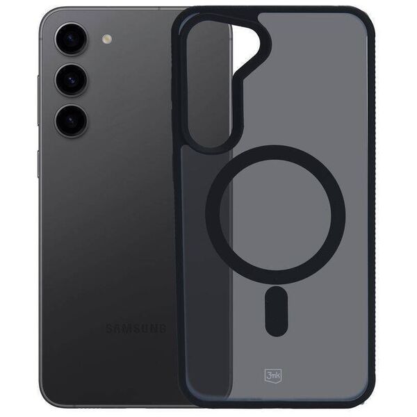 Case SAMSUNG GALAXY S24+ 3mk MagCase Smoke black 5903108563444