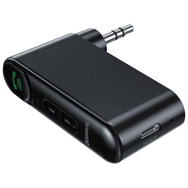 Baseus Qiyin AUX Car Bluetooth Receiver Black 6932172626969