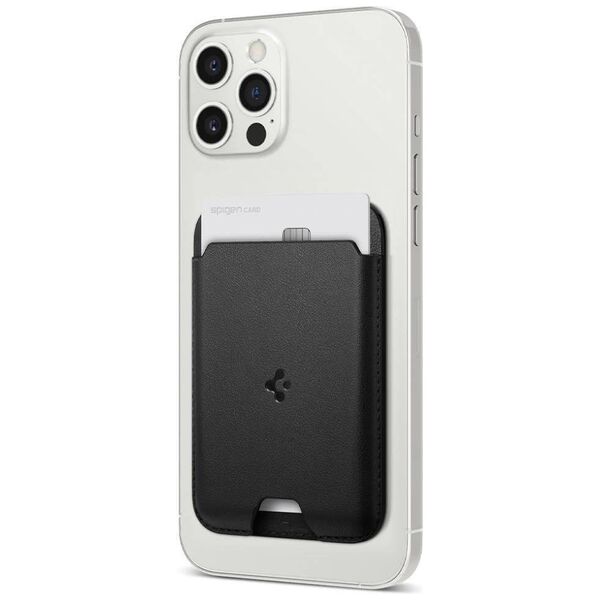 Magnetic Card Holder Magsafe Spigen Valentinus black 8809756641510