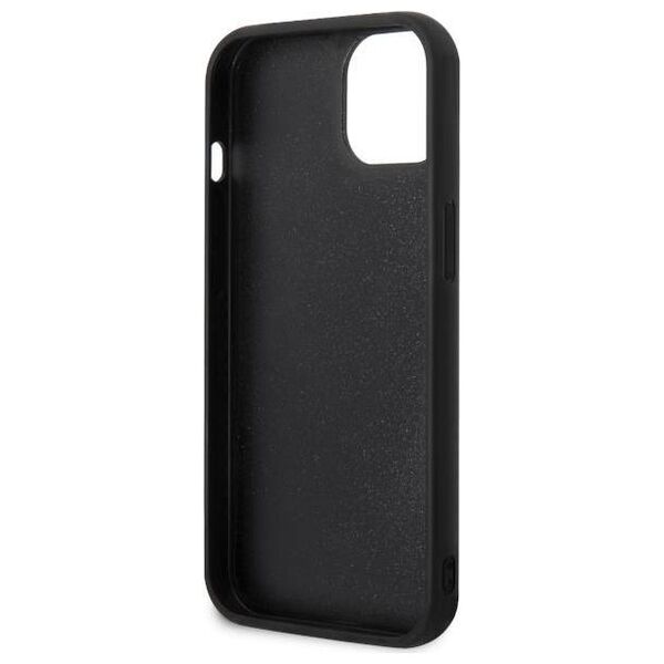 Original Case IPHONE 14 PLUS Karl Lagerfeld Hardcase Rubber Ikonik 3D (KLHCP14M3DRKINK) black 3666339122638