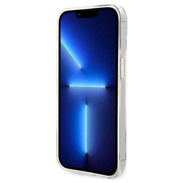 Original Case IPHONE 14 PLUS Karl Lagerfeld Hardcase Choupette Body transparent 3666339076528