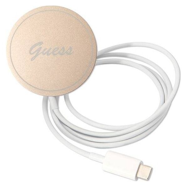 Original Case IPHONE 11 Guess Hardcase 4G Print MagSafe + Wireless Charger (GUBPP13XH4EACSW) black 3666339103361