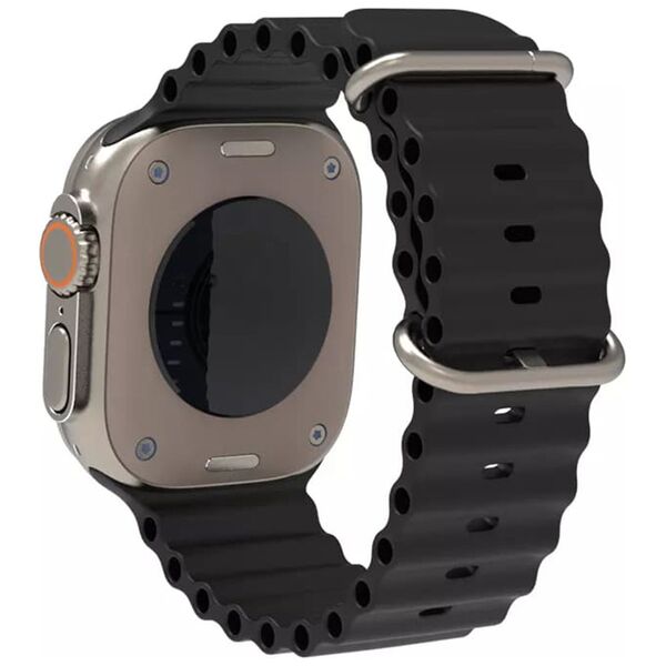 Techsuit Techsuit - Watchband (W038) - Apple Watch 1/2/3/4/5/6/7/8/9/SE/SE 2/Ultra/Ultra 2 (42/44/45/49mm) - Black 5949419015418 έως 12 άτοκες Δόσεις