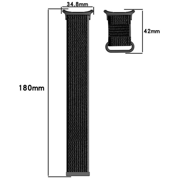 Techsuit Strap for Samsung Galaxy Watch Ultra 47mm - Techsuit Watchband (W054) - Gray / Black 5949419219618 έως 12 άτοκες Δόσεις