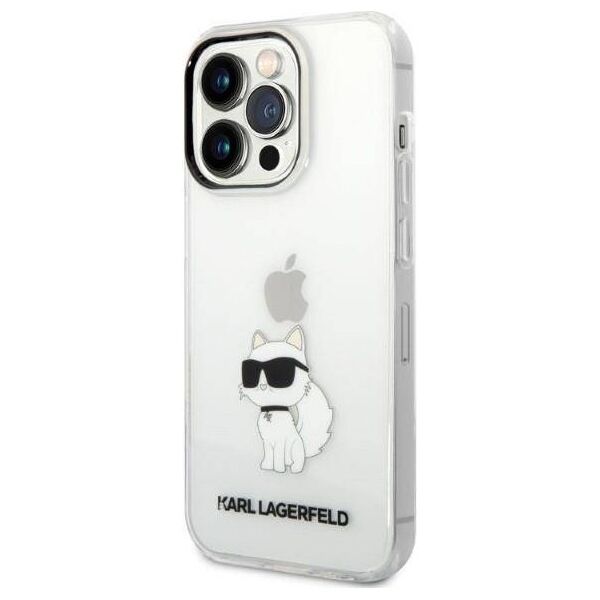 Original Case IPHONE 14 PRO Karl Lagerfeld Hardcase IML NFT Choupette (KLHCP14LHNCHTCT) transparent 3666339087142