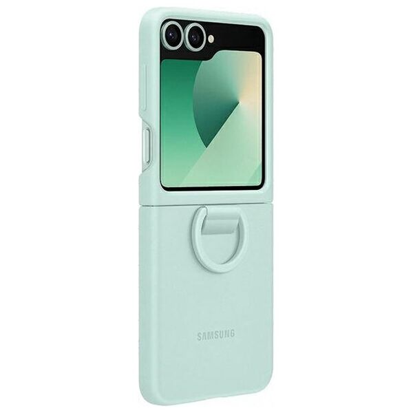 Samsung Silicone Case with Ring for Samsung Galaxy Z Flip6 F741 mint 8806095620114