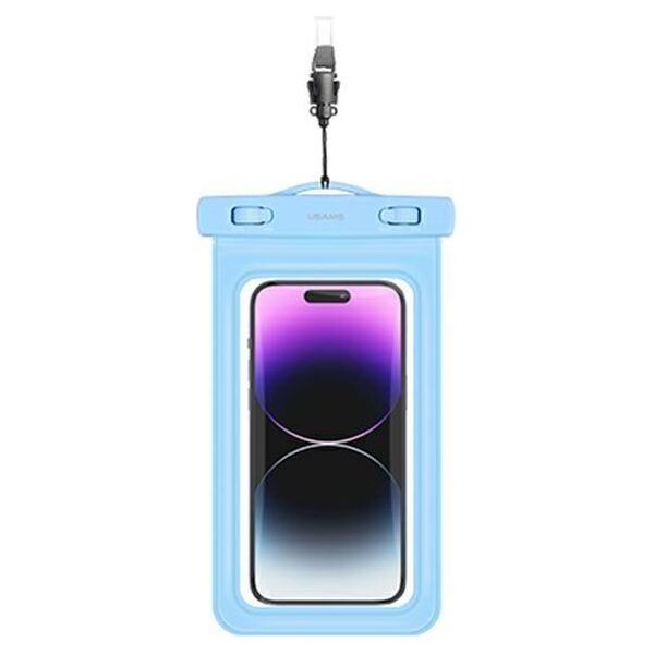 Case 7" USAMS Waterproof Case (YD011) blue 6958444903156