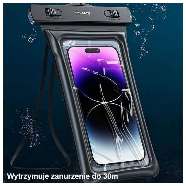 Case 7" USAMS Waterproof Case (YD011) blue 6958444903156