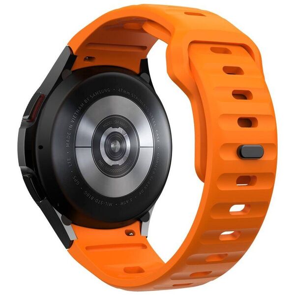 Strap for GALAXY WATCH 4 / 5 / 5 PRO / 6 / 7 / FE Tech-Protect Silicone orange 5906302313594