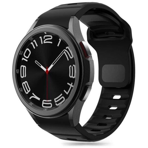 Strap for GALAXY WATCH 4 / 5 / 5 PRO / 6 / 7 / FE Tech-Protect Silicone black 5906302313600