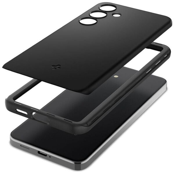 Case SAMSUNG GALAXY S24 Spigen Thin Fit black 8809971222198