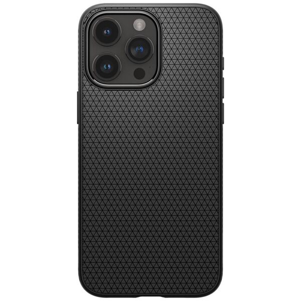 Spigen Husa pentru iPhone 15 Pro - Spigen Liquid Air - Matte Black 8809896750356 έως 12 άτοκες Δόσεις