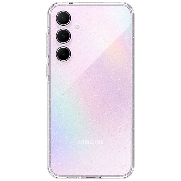 Spigen Huse pentru Samsung Galaxy A55 5G - Spigen Liquid Crystal Glitter - Crystal Quartz 8809971224512 έως 12 άτοκες Δόσεις