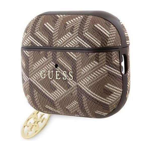 Original Case APPLE AIRPODS PRO 2 Guess GCube Charm (GUAP2PGCE4CW) brown 3666339171179