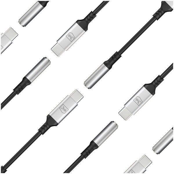 3mk adapter USB-C - Jack 3,5mm 5903108518055