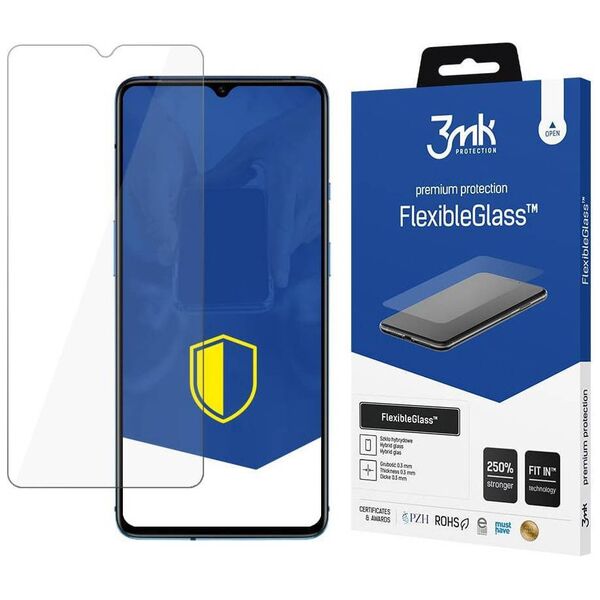 Hybrid Glass APPLE IPHONE 15 PLUS 3mk Flexible Glass Hybrid Film Clear 5903108535427