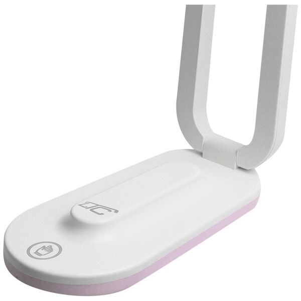 Collapsable LED desk Lamp 10W, 3000/4500/6000K, 1200mAh, pink, LTC 5902270787719